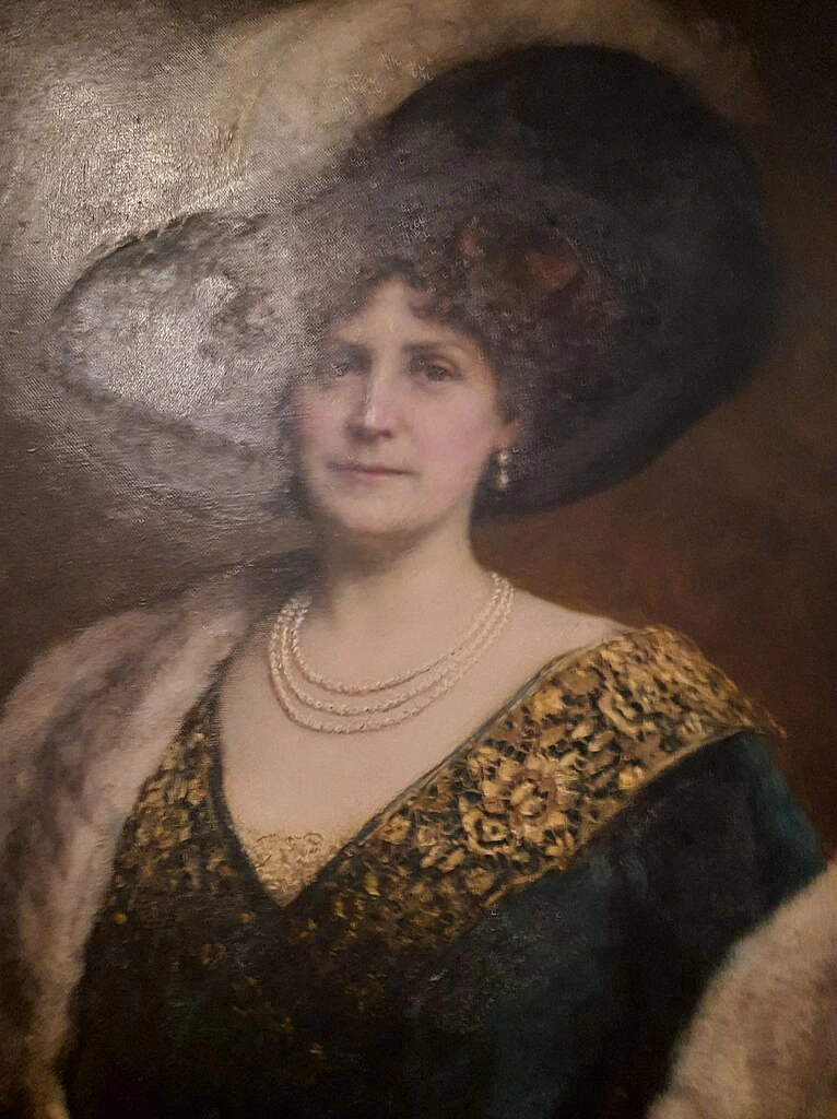 Ritratto di Mella Fiora - dettaglio